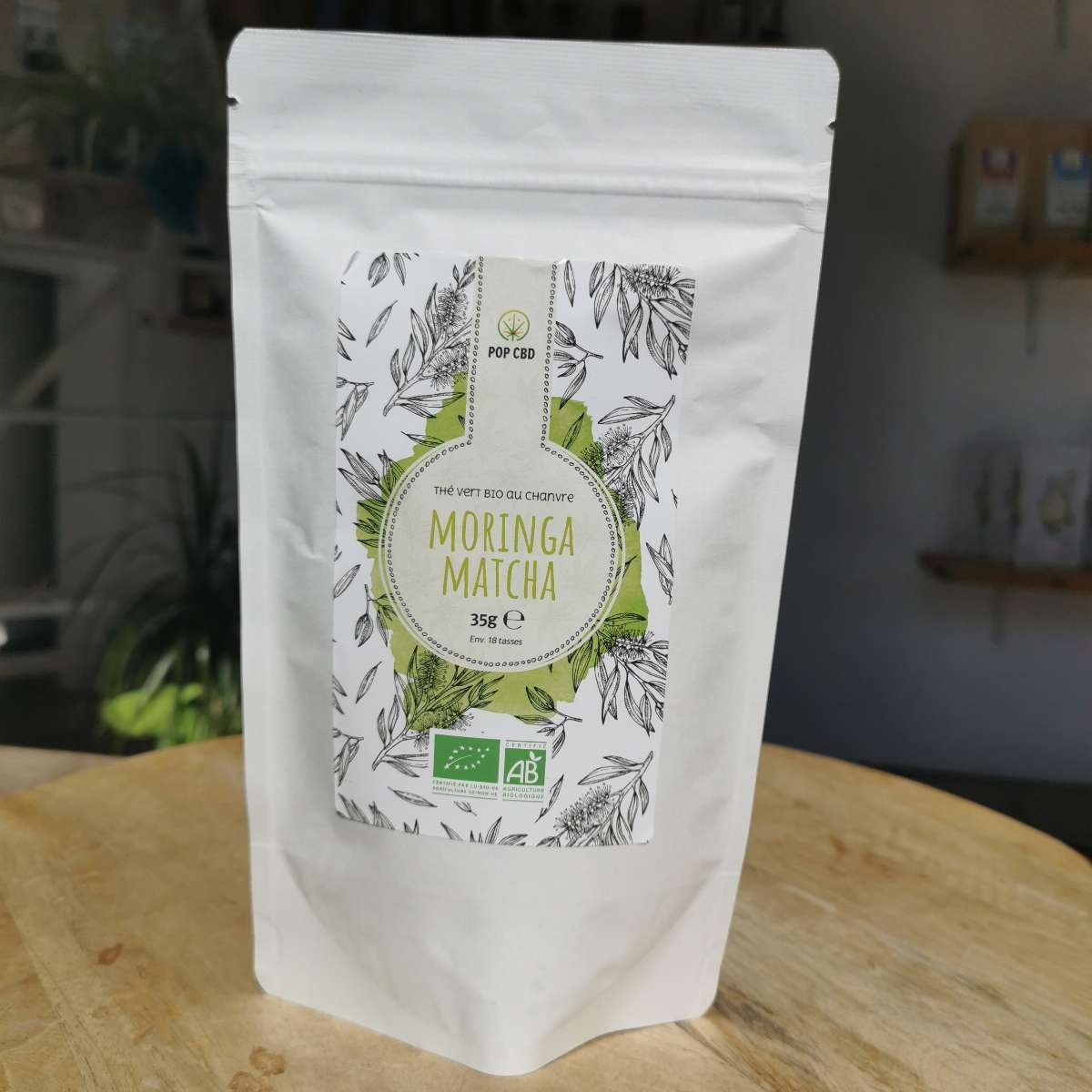 Thé vert Moringa Matcha